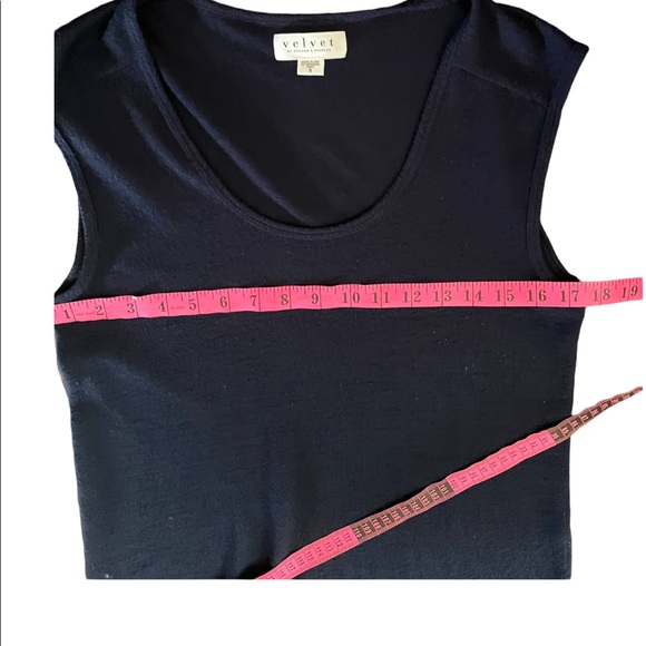 Navy Scoopneck Dress from Velvet by Graham & Spencer - Size Small - Picture 4 of 7